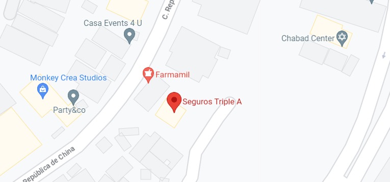 Seguros Triple A Google Maps
